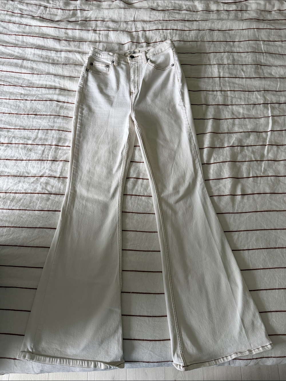 We The Free  High-Rise Flared Jeans